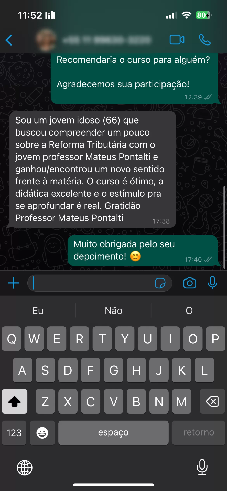 Depoimento 4