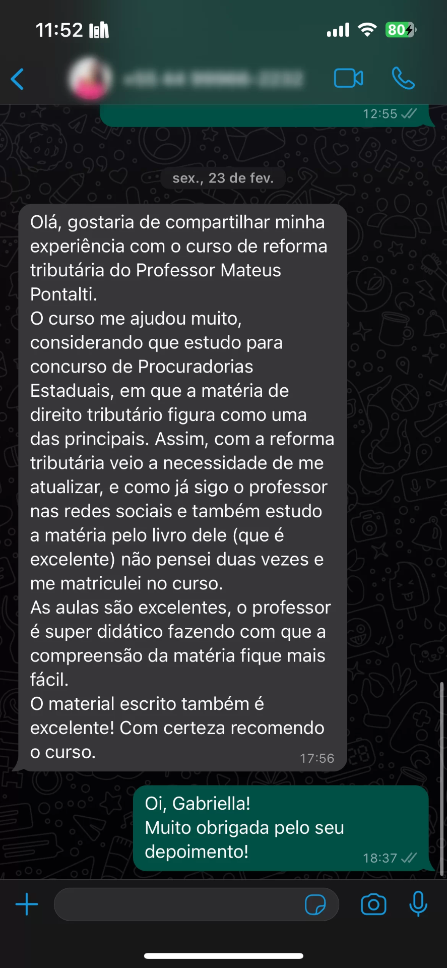 Depoimento 3