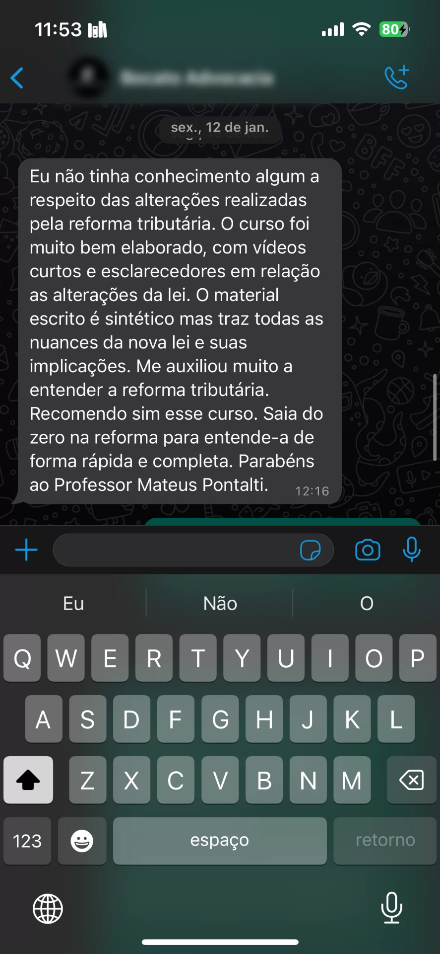 Depoimento 10