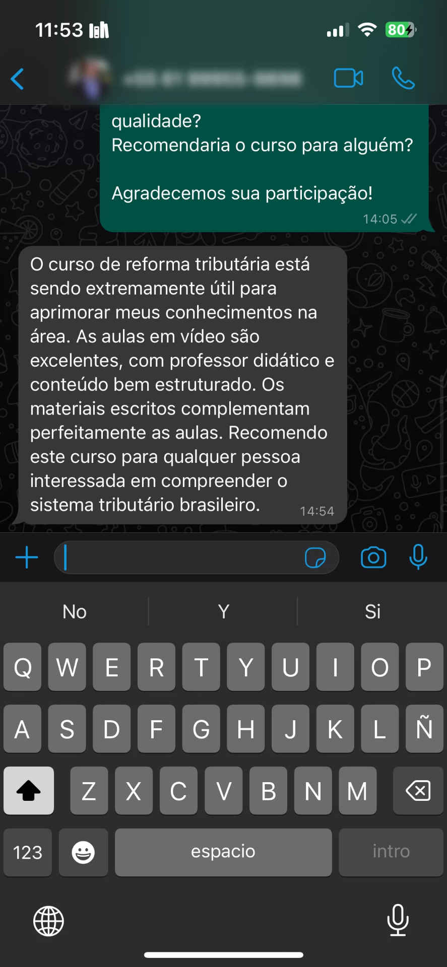 Depoimento 8